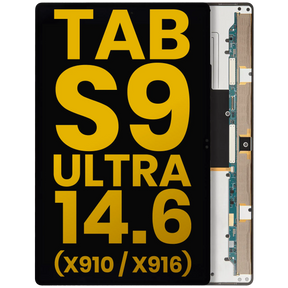 OLED Assembly Without Frame Compatible For Samsung Galaxy Tab S9 Ultra 14.6" (X910 / X916) (2023) (Refurbished) (All Colors)