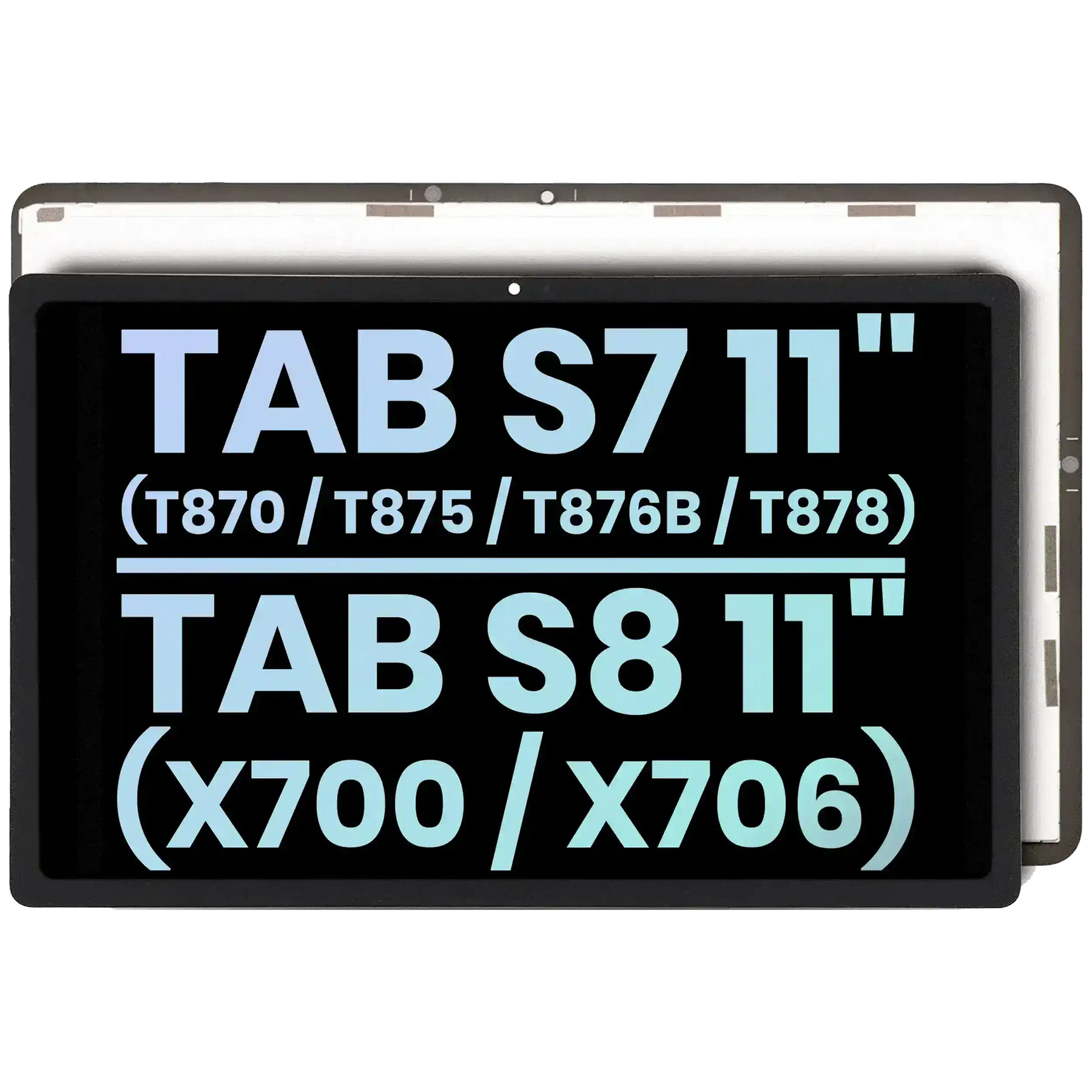 LCD Assembly Without Frame Compatible For Samsung Galaxy Tab S7 11" (2020) (T870 / T875 / T876B / T878) / Tab S8 11" (2022) (X700 / X706) (Service Pack) (All Colors)