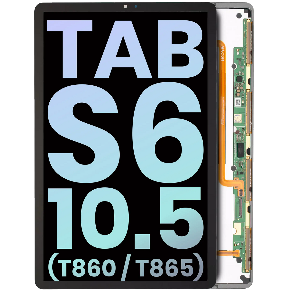 OLED Assembly Without Frame Compatible For Samsung Galaxy Tab S6 10.5" (T860 / T865) (2019) (Service Pack)