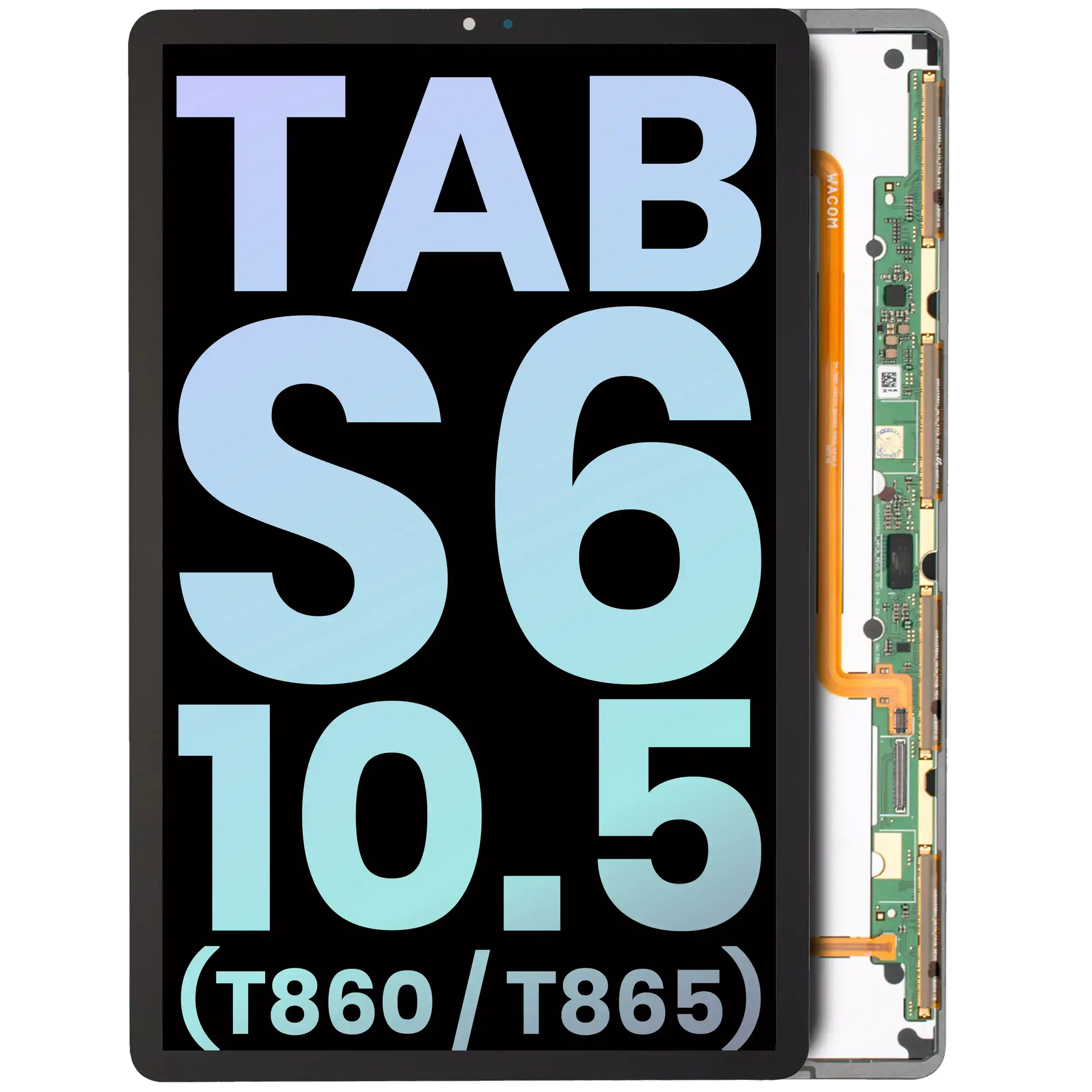 OLED Assembly Without Frame Compatible For Samsung Galaxy Tab S6 10.5" (T860 / T865) (2019) (Service Pack)