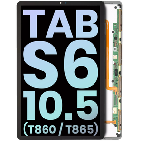OLED Assembly Without Frame Compatible For Samsung Galaxy Tab S6 10.5" (T860 / T865) (2019) (Service Pack)