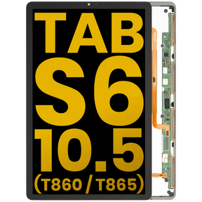 OLED Assembly Without Frame Compatible For Samsung Galaxy Tab S6 10.5" (T860 / T865) (2019) (Refurbished)