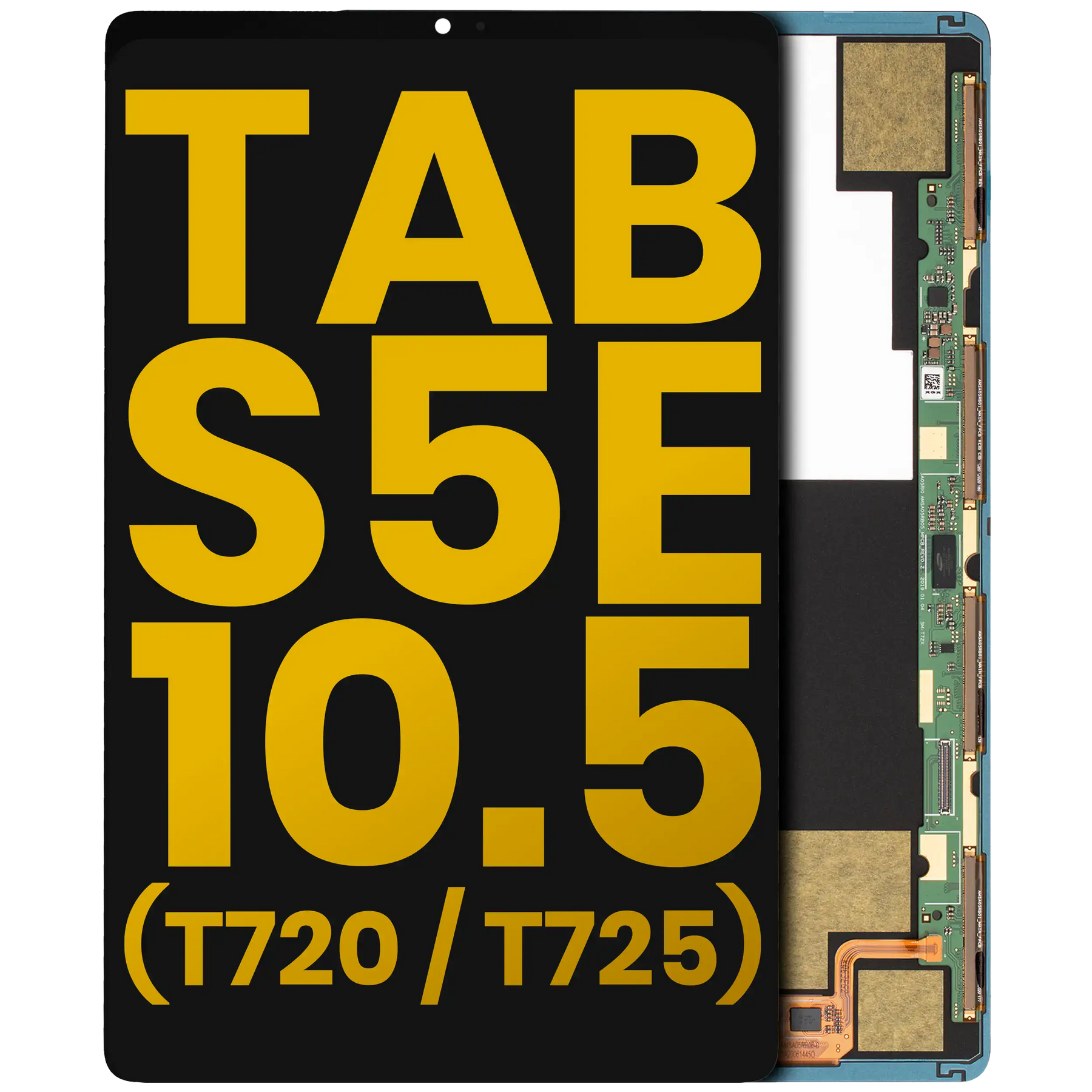 OLED Assembly Without Frame Compatible For Samsung Galaxy Tab S5E 10.5" (T720 / T725 / T727) (2019) (Refurbished)