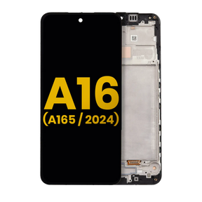 OLED Assembly With Frame Compatible For Samsung Galaxy A16 4G (A165 / 2024) (Refurbished) (All Colors)