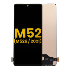 OLED Assembly Without Frame Compatible For Samsung Galaxy M52 5G (M526 / 2021) (Refurbished) (All Colors)