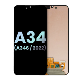 OLED Assembly Without Frame Compatible For Galaxy A34 5G (A346 / 2022) (Service Pack) (All Colors)