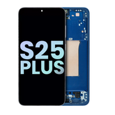 OLED Assembly With Frame Compatible For Samsung Galaxy S25 Plus 5G (US & International Version) (Service Pack) (Navy)