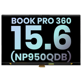 Complete LCD Display Assembly Compatible For Samsung Galaxy Book Pro 360 15.6" (NP950QDB) (Service Pack) (Gold)