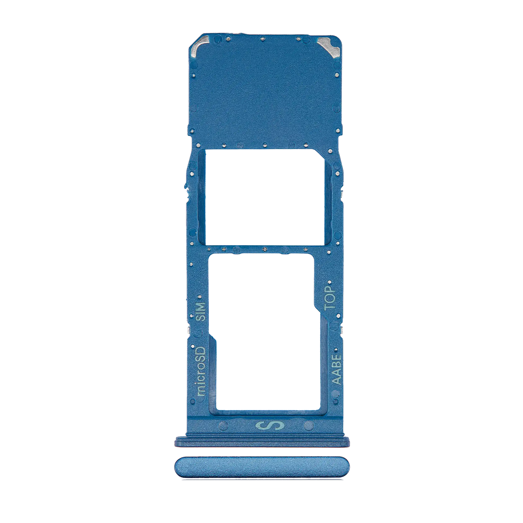 Single Sim Card Tray Compatible For Samsung Galaxy A12 (A125 / 2020) (Blue)