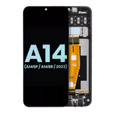 LCD Assembly With Frame Compatible For Samsung Galaxy A14 4G (A145P / A145R / 2023) (Service Pack) (All Colors)