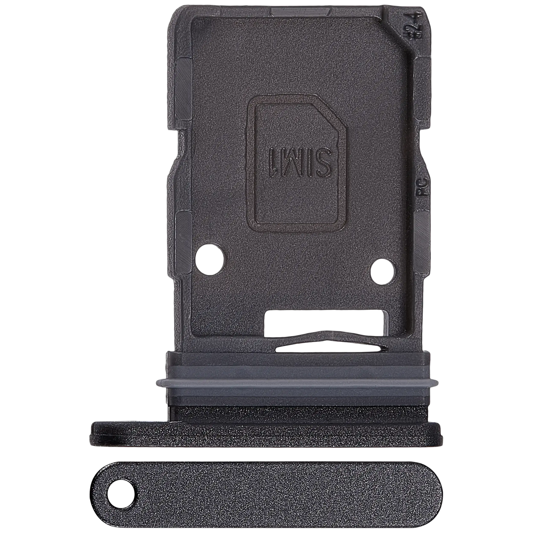 Single Sim Card Tray Compatible For Samsung Galaxy A36 5G (A366 / 2025) (Black)