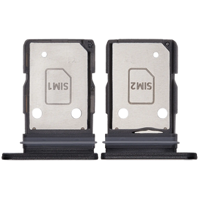 Dual Sim Card Tray Compatible For Samsung Galaxy A36 5G (A366 / 2025) (Black)