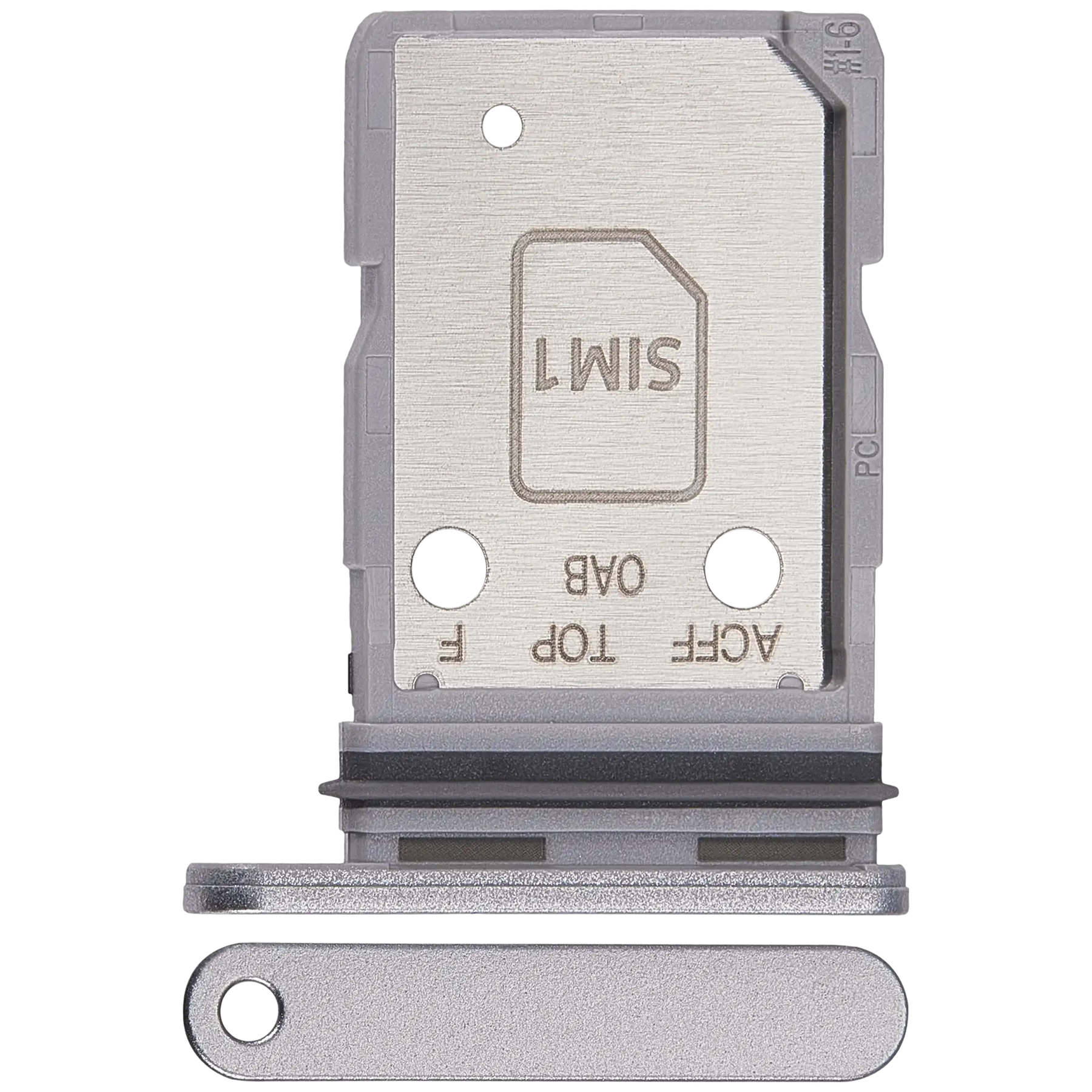 Dual Sim Card Tray Compatible For Samsung Galaxy A36 5G (A366 / 2025) (White)