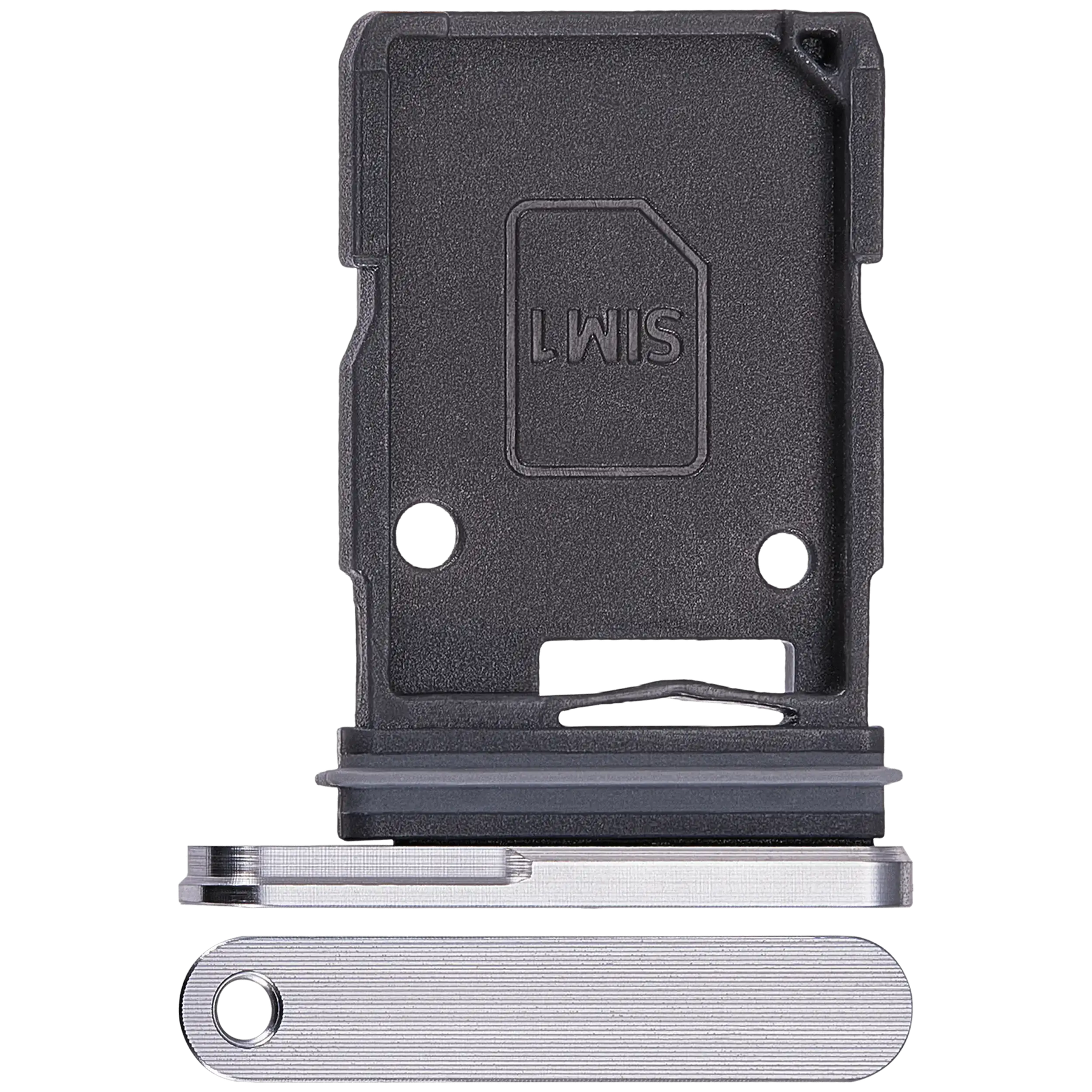 Single Sim Card Tray Compatible For Samsung Galaxy A56 5G (A566 / 2025) (Lightgray)