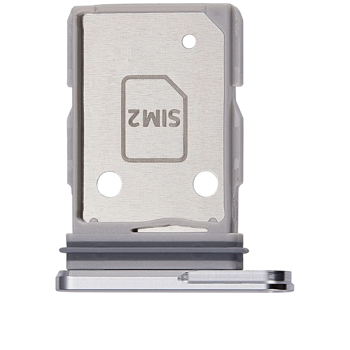 Dual Sim Card Tray Compatible For Samsung Galaxy A56 5G (A566 / 2025) (Lightgray)