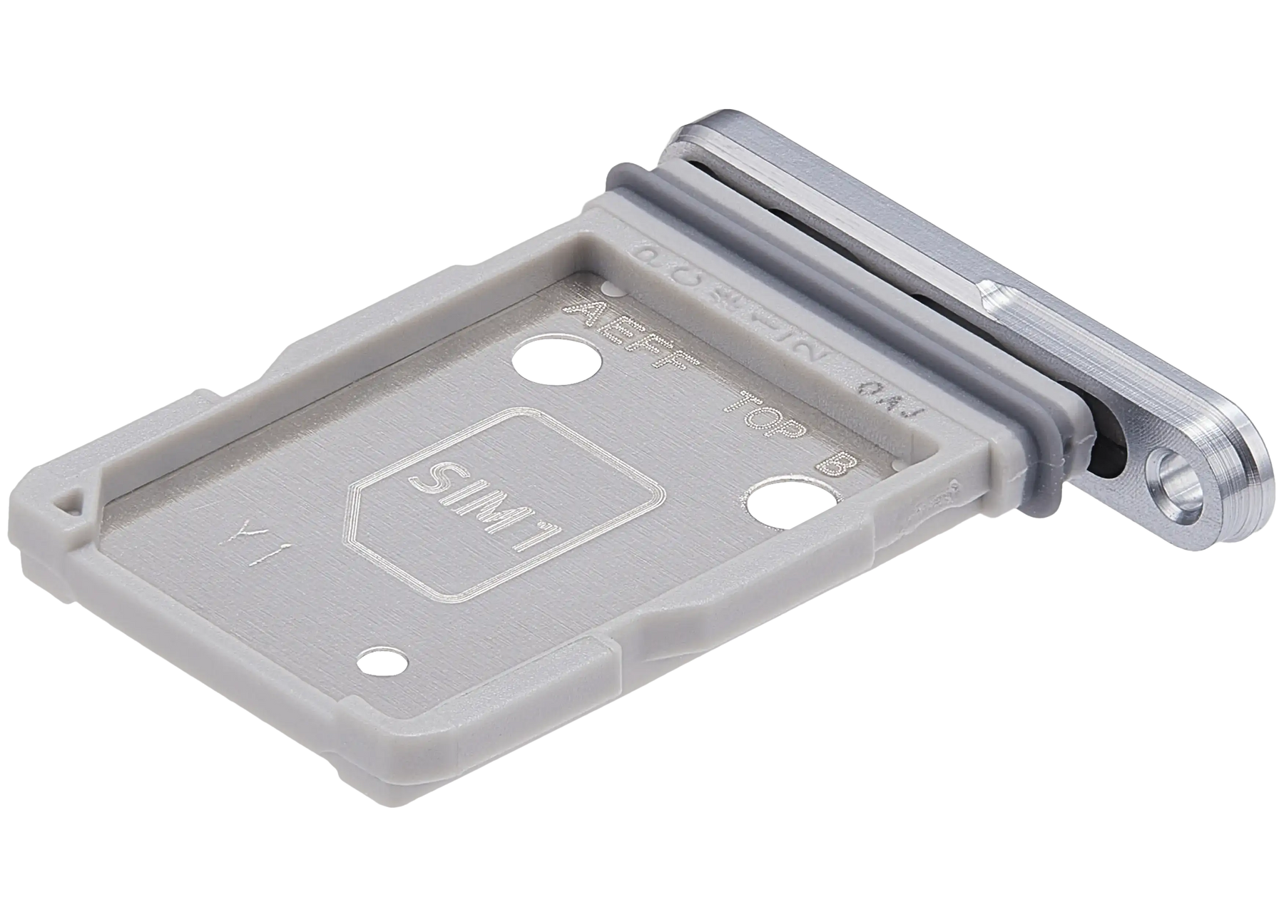 Dual Sim Card Tray Compatible For Samsung Galaxy A56 5G (A566 / 2025) (Lightgray)