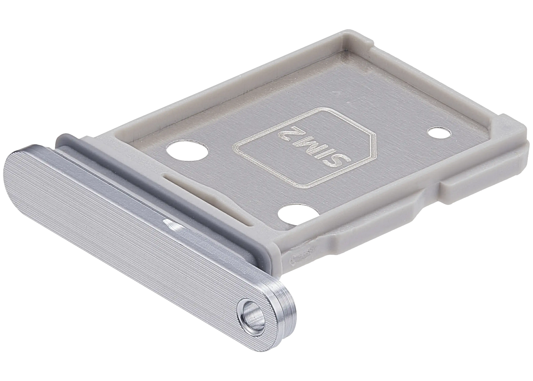 Dual Sim Card Tray Compatible For Samsung Galaxy A56 5G (A566 / 2025) (Lightgray)