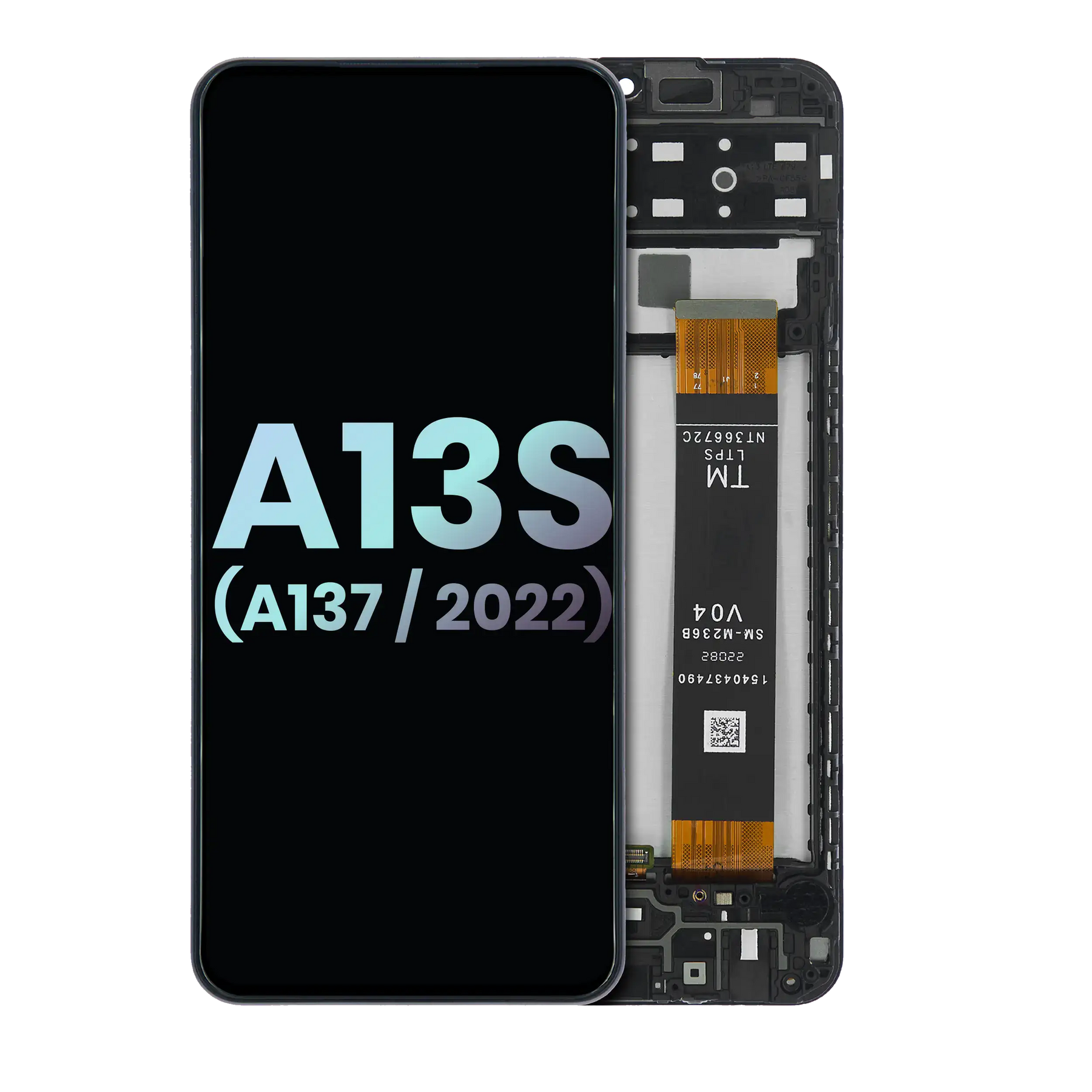 LCD Assembly With Frame Compatible For Samsung Galaxy A13s 5G (A137 / 2022) (Service Pack) (All Colors)