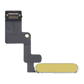 Power Button Flex Compatible For iPad 10 (2022) (Aftermarket Plus) (Yellow)
