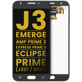 LCD Assembly Without Frame Compatible For Samsung Galaxy J3 / Emerge / Amp Prime 2 / Express Prime 2 / Eclipse / Prime (J327 / 2017) (Refurbished) (Black)