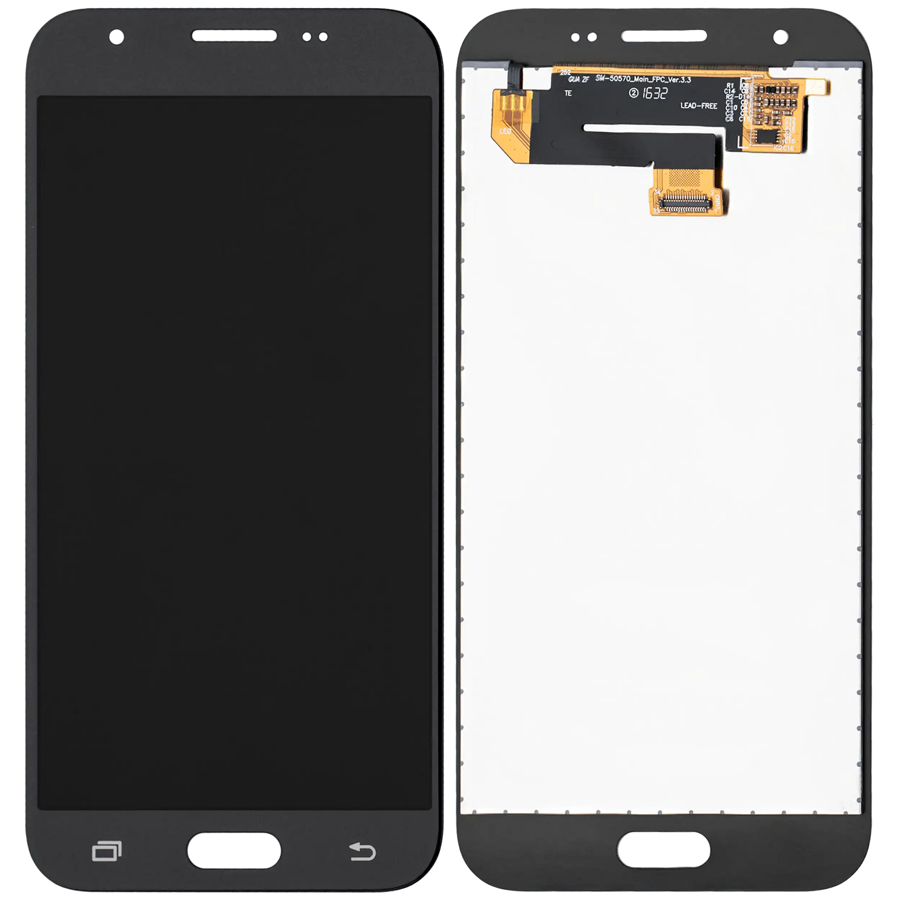 LCD Assembly Without Frame Compatible For Samsung Galaxy J3 / Emerge / Amp Prime 2 / Express Prime 2 / Eclipse / Prime (J327 / 2017) (Refurbished) (Black)