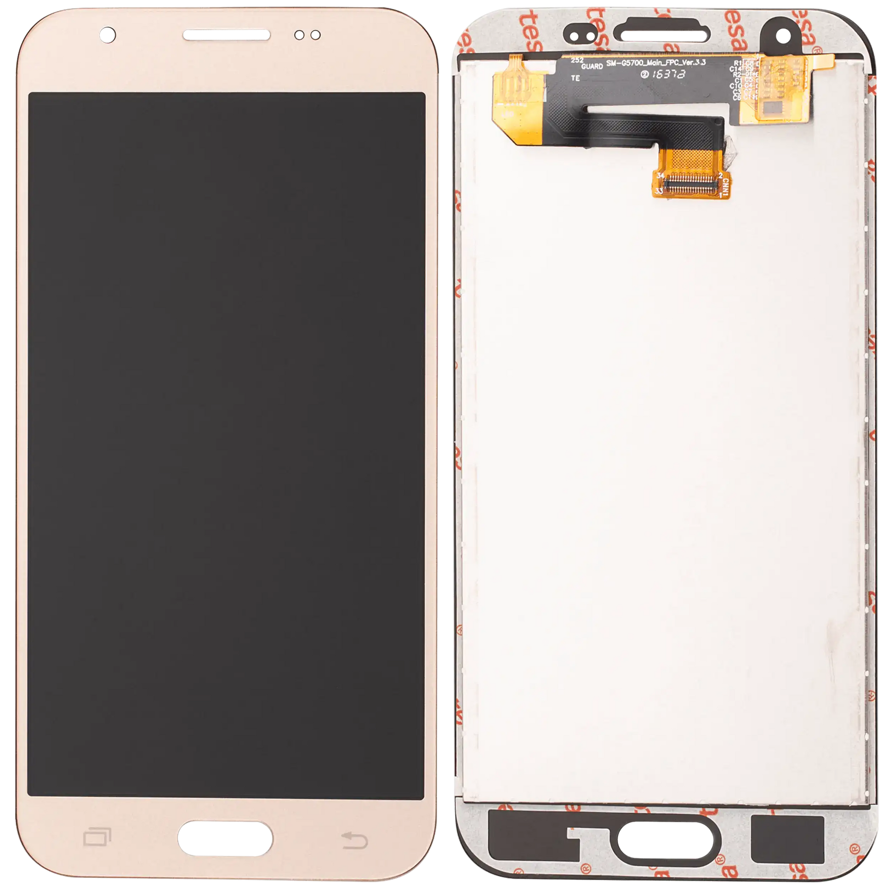 LCD Assembly Without Frame Compatible For Samsung Galaxy J3 / Emerge / Amp Prime 2 / Express Prime 2 / Eclipse / Prime (J327 / 2017) (Refurbished) (Gold)