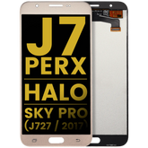 LCD Assembly Without Frame Compatible For Samsung Galaxy J7 Perx / Halo / Sky Pro (J727 / 2017) (Refurbished) (Gold)