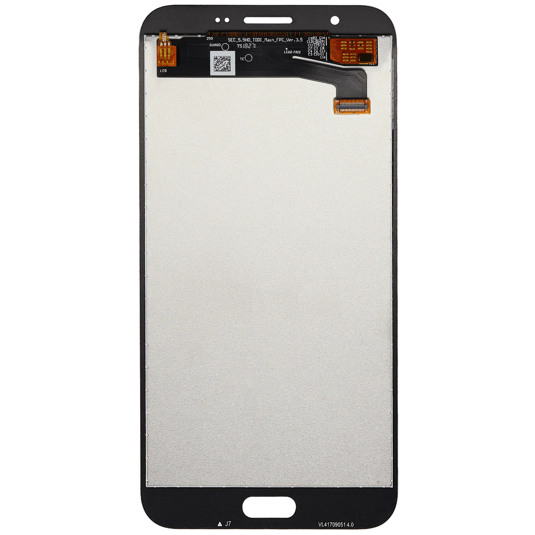 LCD Assembly Without Frame Compatible For Samsung Galaxy J7 Perx / Halo / Sky Pro (J727 / 2017) (Refurbished) (Gold)