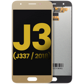 LCD Assembly Without Frame Compatible For Samsung Galaxy J3 Star / Aura / Amp Prime 3 (J337 / 2018) (Refurbished) (Gold)