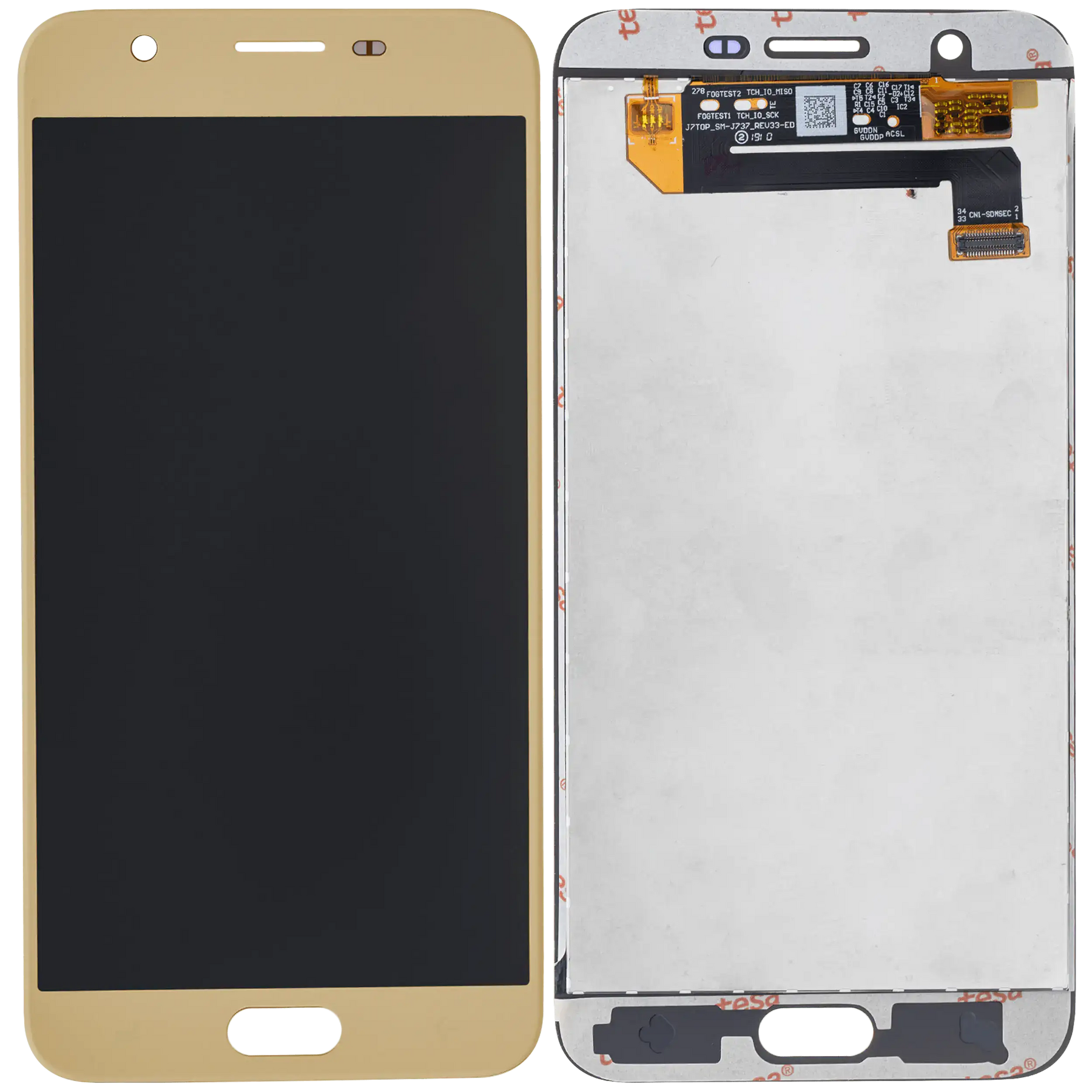 LCD Assembly Without Frame Compatible For Samsung Galaxy J7 Refine / Star / Crown (J737 / 2018) (Refurbished) (Gold)
