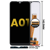 LCD Assembly Without Frame Compatible For Samsung Galaxy A01 (Global Model) (Micro USB Frame) (Refurbished) (All Colors)