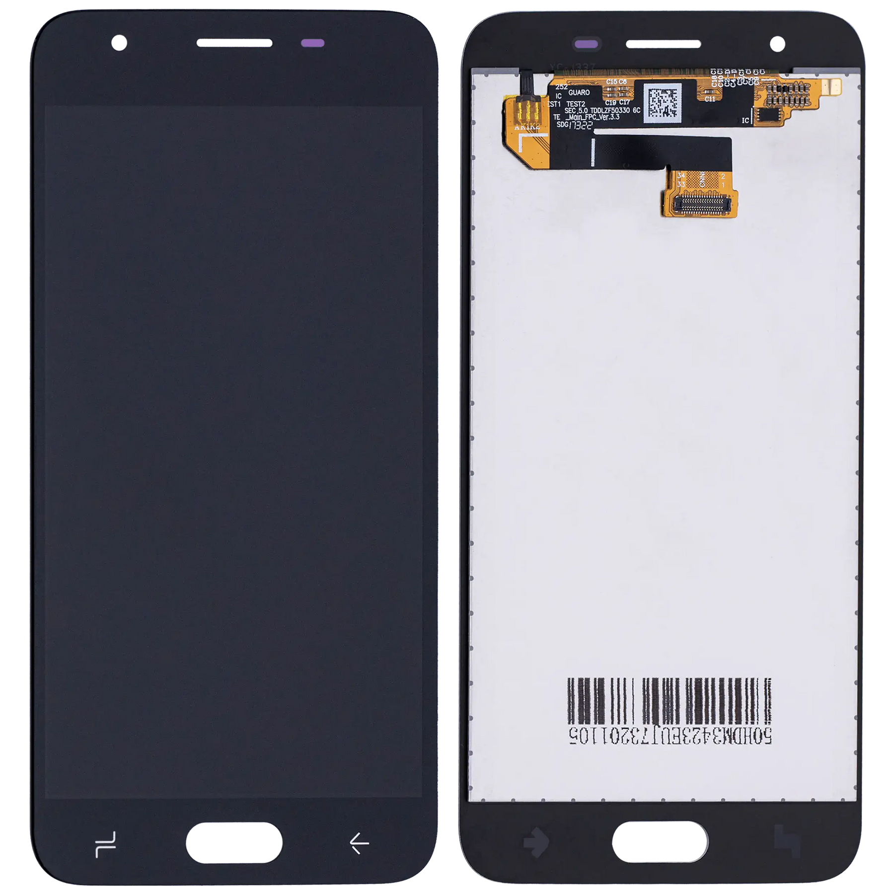LCD Assembly Without Frame Compatible For Samsung Galaxy J3 Star / Aura / Amp Prime 3 (J337 / 2018) (Aftermarket Plus) (Black)