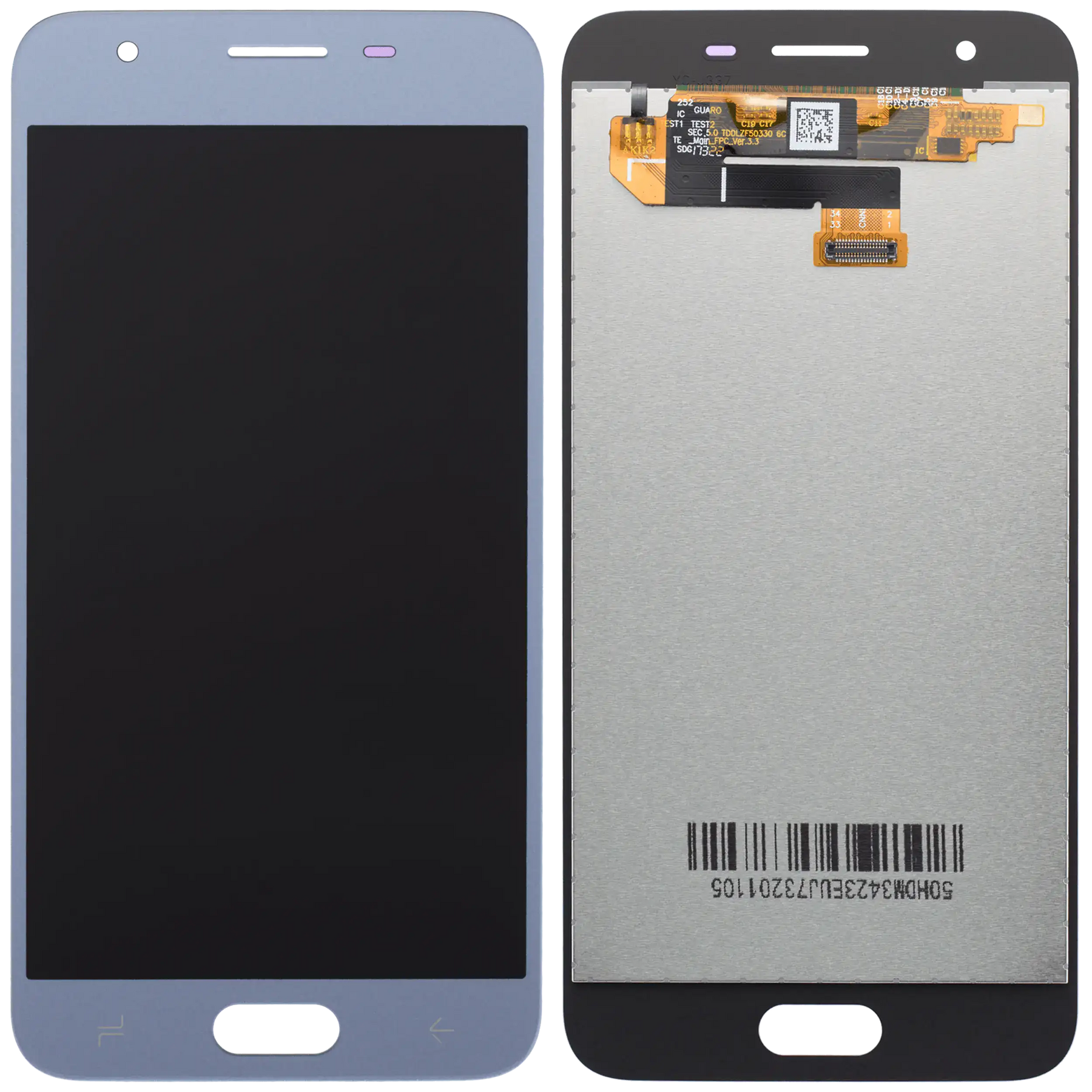 LCD Assembly Without Frame Compatible For Samsung Galaxy J3 Star / Aura / Amp Prime 3 (J337 / 2018) (Aftermarket Plus) (Blue)