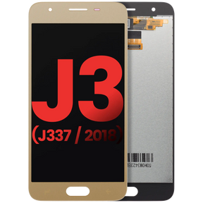 LCD Assembly Without Frame Compatible For Samsung Galaxy J3 Star / Aura / Amp Prime 3 (J337 / 2018) (Aftermarket Plus) (Gold)