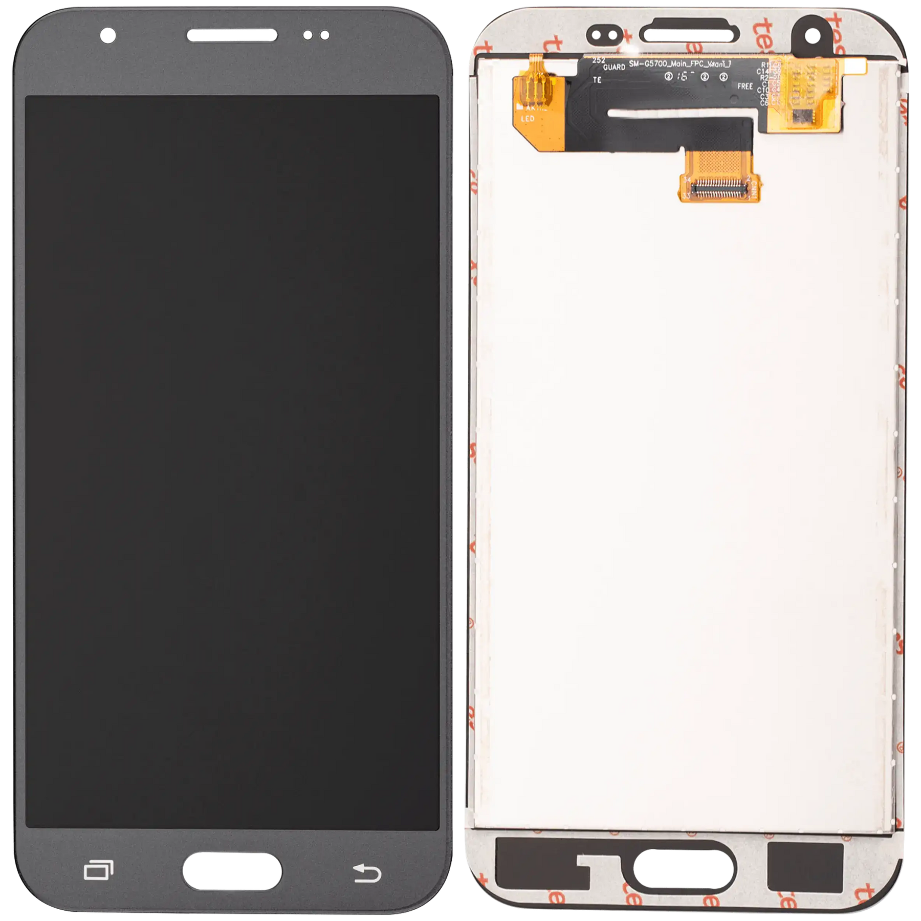 LCD Assembly Without Frame Compatible For Samsung Galaxy J3 / Emerge / Amp Prime 2 / Express Prime 2 / Eclipse / Prime (J327 / 2017) (Aftermarket Plus) (Silver / Gray)
