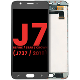 LCD Assembly Without Frame Compatible For Samsung Galaxy J7 Refine / Star / Crown (J737 / 2018) (Aftermarket Plus) (Black)