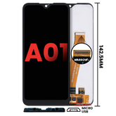 LCD Assembly Without Frame Compatible For Samsung Galaxy A01 4G (A015 / 2020) (Global Model) (Micro USB Frame) (Aftermarket Plus) (All Colors)