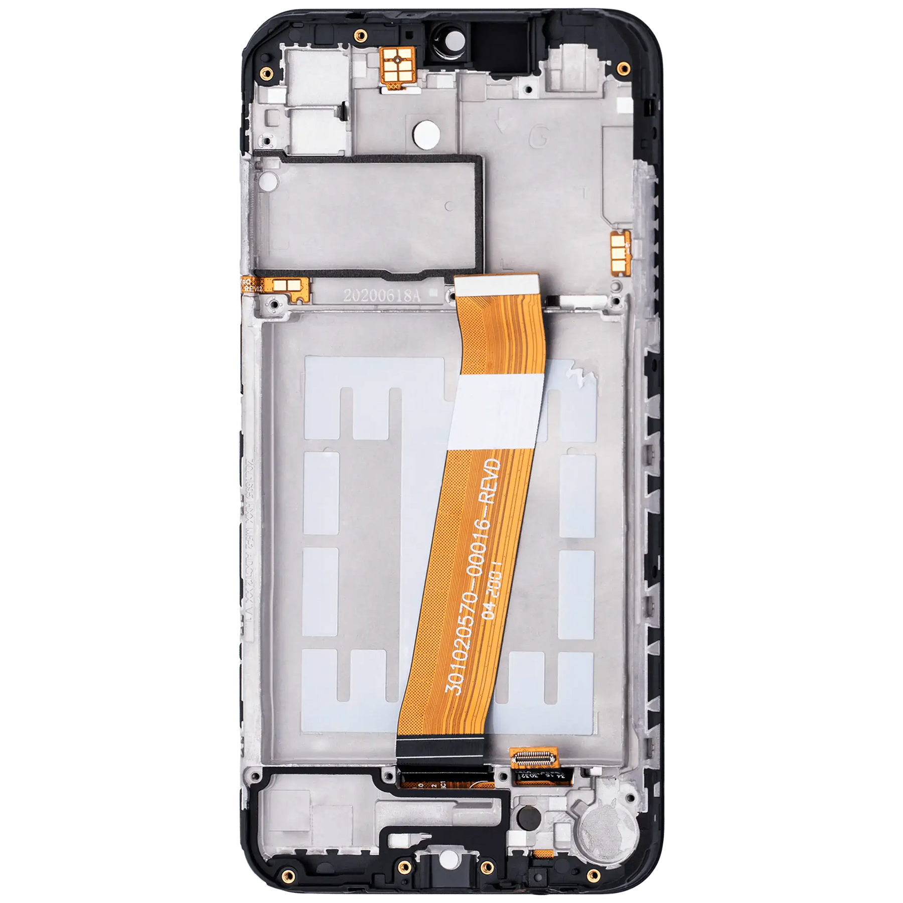 LCD Assembly With Frame Compatible For Samsung Galaxy A01 4G (A015 / 2020) (Global Model) (Micro USB Frame) (Aftermarket Plus) (All Colors)