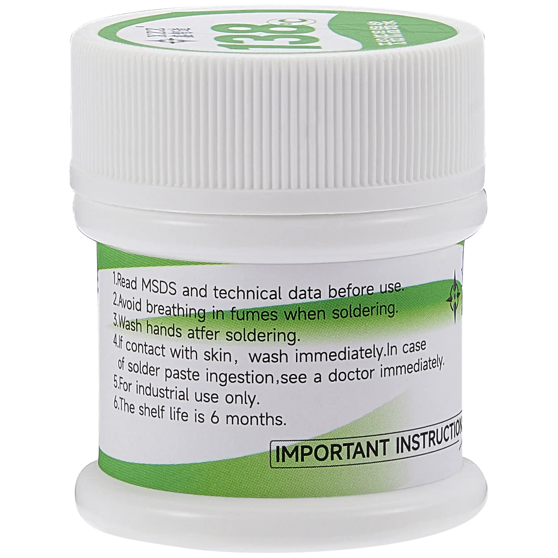 138℃ Lead-free Low Temperature Solder Paste (50g) (XZZ)