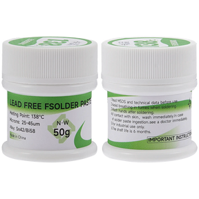 138℃ Lead-free Low Temperature Solder Paste (50g) (XZZ)