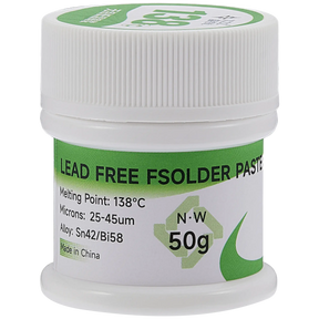 138℃ Lead-free Low Temperature Solder Paste (50g) (XZZ)