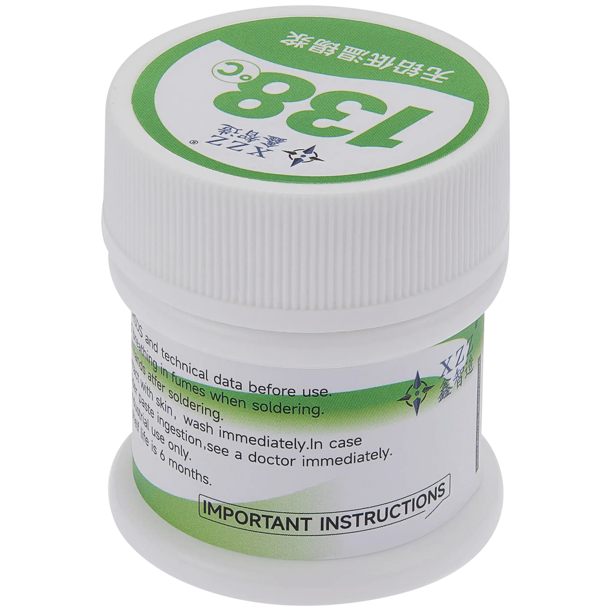 138℃ Lead-free Low Temperature Solder Paste (50g) (XZZ)