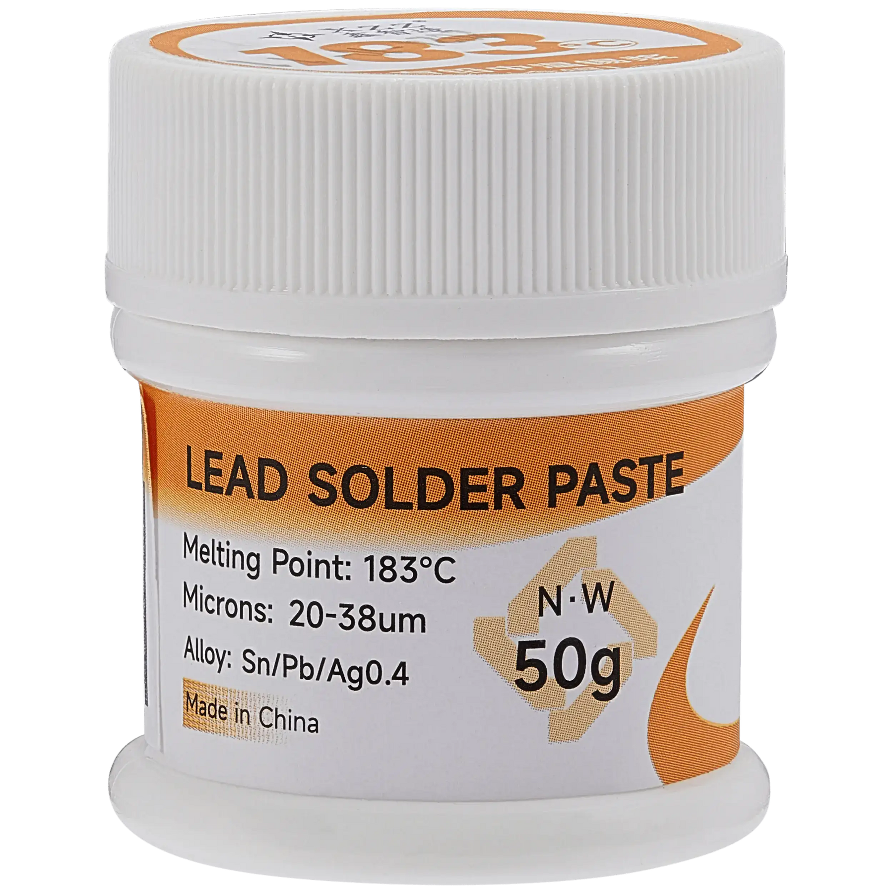 183℃ Leaded Medium Temperature Solder Paste (50g) (XZZ)