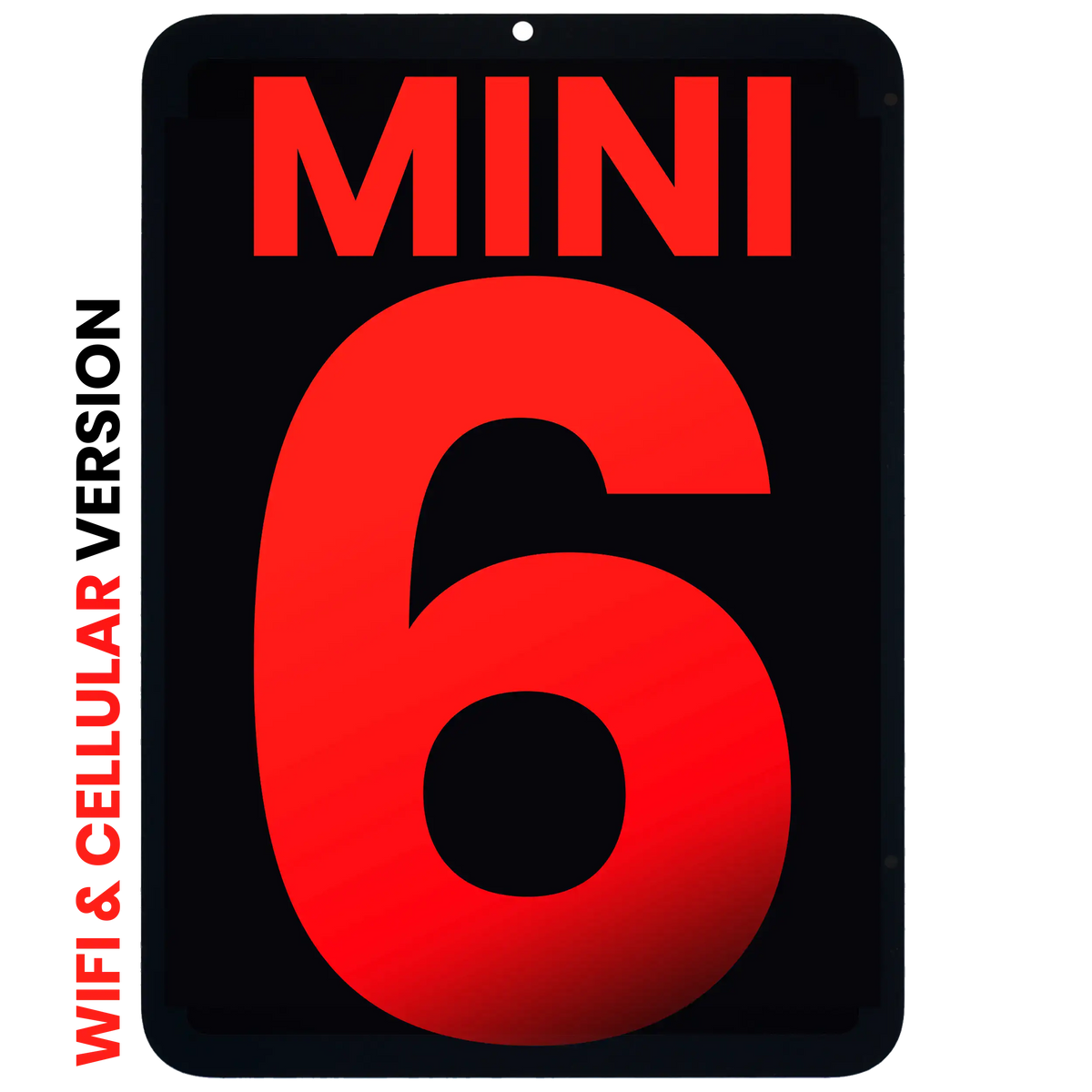 LCD Assembly With Digitizer Compatible For iPad Mini 6 (WiFi / Cellular) (Aftermarket Plus) (All Colors)