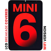 LCD Assembly With Digitizer Compatible For iPad Mini 6 (WiFi Only) (Aftermarket Pro: XO7) (Black)