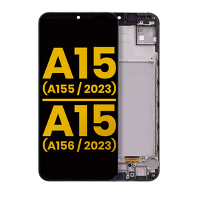 OLED Assembly Without Frame Compatible For Samsung Galaxy A15 4G (A155 / 2023) / A15 5G (A156 / 2023) (US & International) (Refurbished) (All Colors)