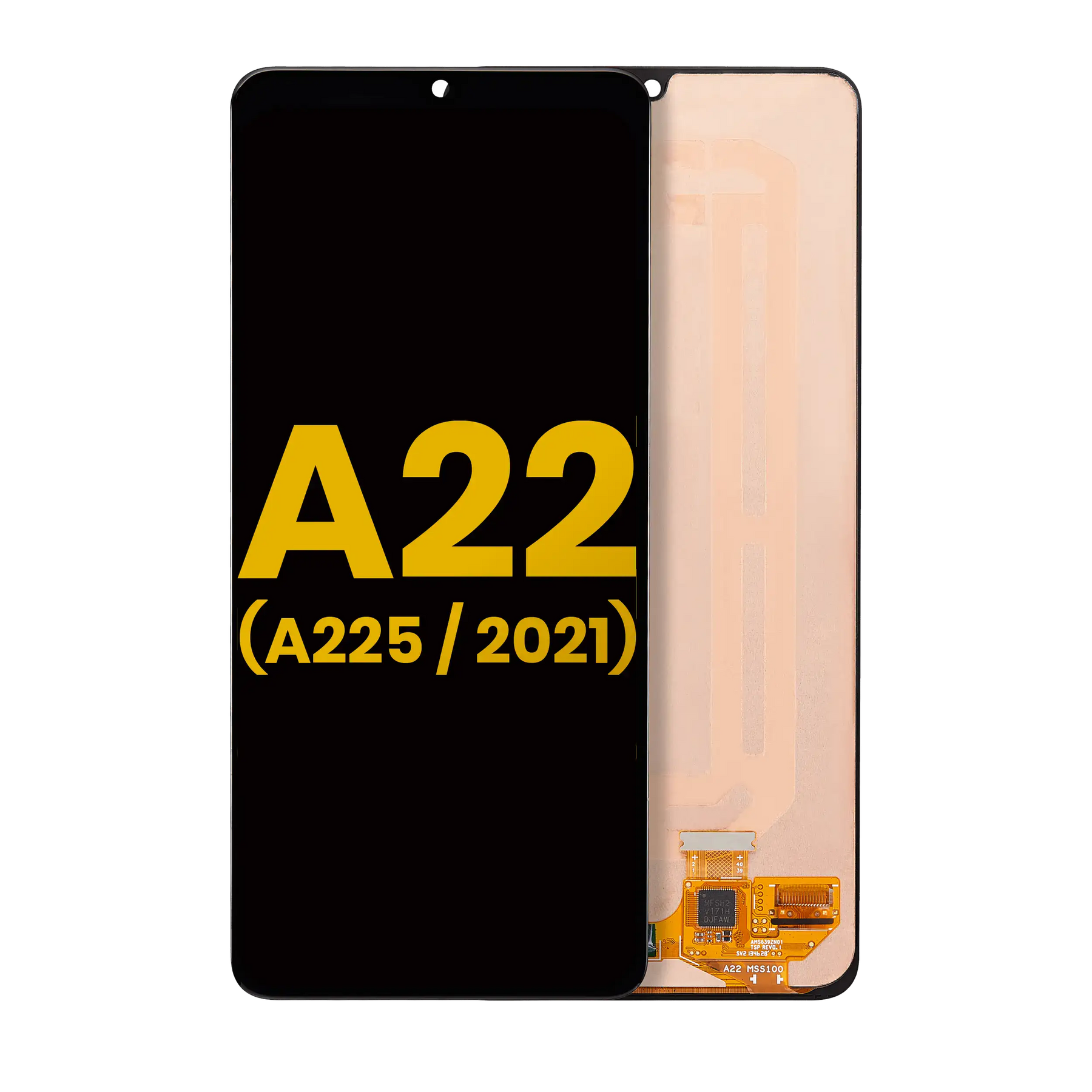 OLED Assembly Without Frame Compatible For Samsung Galaxy A22 4G (A225 / 2021) (Refurbished) (All Colors)