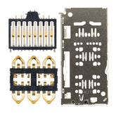 Sim Card Reader Compatible For Samsung Galaxy A10 (A105) / A20 (A205) / A30 (A305) / A50 (A505) / A51 (A515) / A70 (A705) / A9 (A920) / TCL 30 SE / Xiaomi Redmi Note 7 / Note 8 / Note 9 / Redmi Note 11 4G (Global Version)