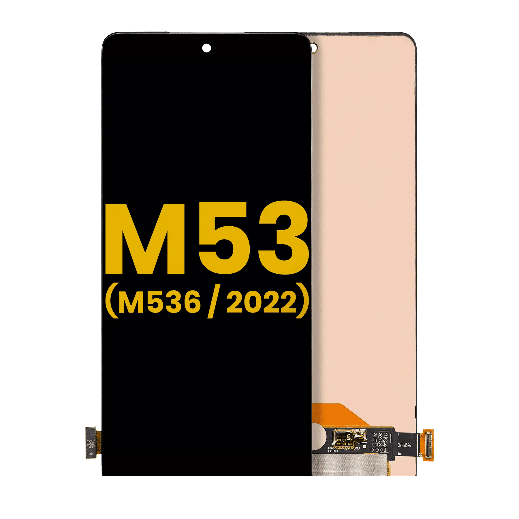 OLED Assembly Without Frame Compatible For Samsung Galaxy M53 5G (M536 / 2022) (Refurbished) (All Colors)
