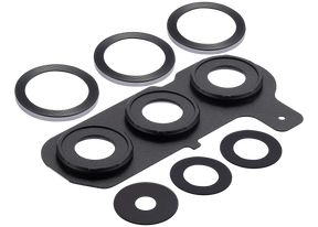 Back Camera Lens With Cover Bezel Ring Compatible For Samsung Galaxy S25 Plus 5G (Icy Blue)